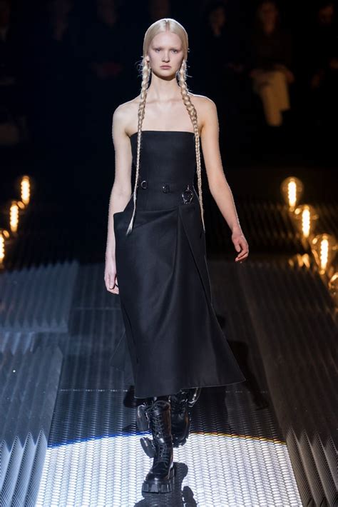 prada one piece|Prada catwalk.